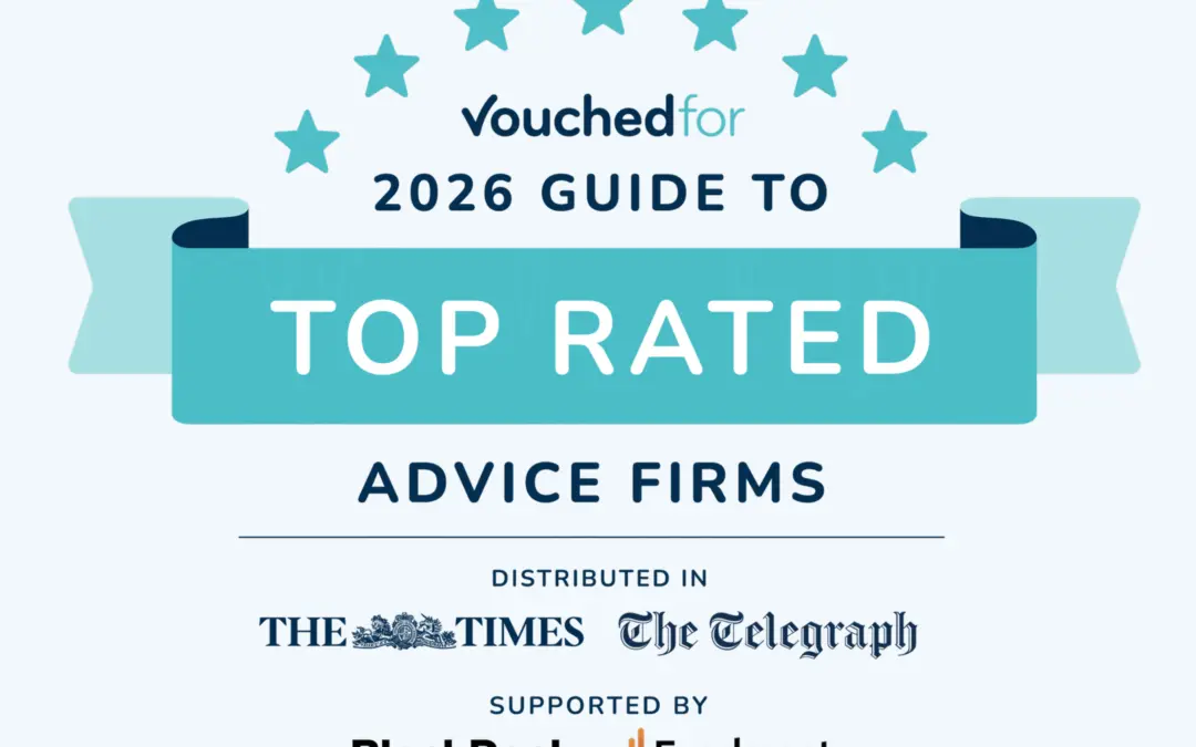 Recognised as a Top Rated Advice Firm in VouchedFor’s 2026 Guide