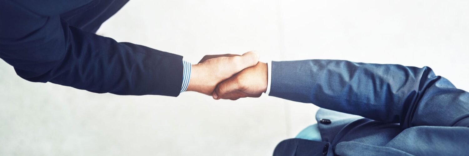 Mkc Wealth Men Handshake Arial View Pension Enforcment